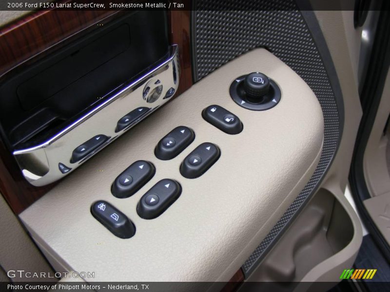 Smokestone Metallic / Tan 2006 Ford F150 Lariat SuperCrew