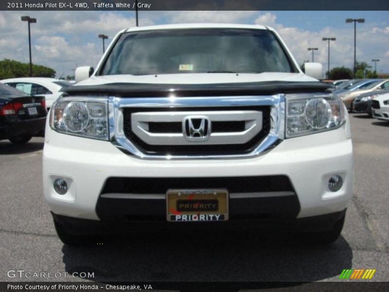 Taffeta White / Gray 2011 Honda Pilot EX-L 4WD