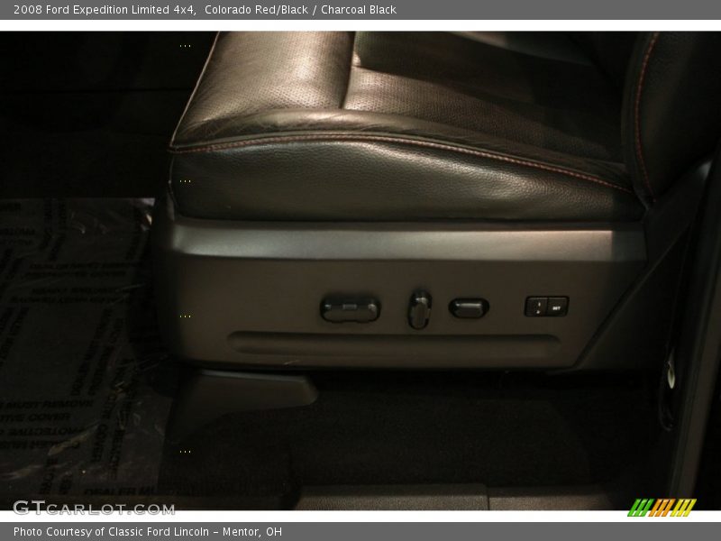 Colorado Red/Black / Charcoal Black 2008 Ford Expedition Limited 4x4