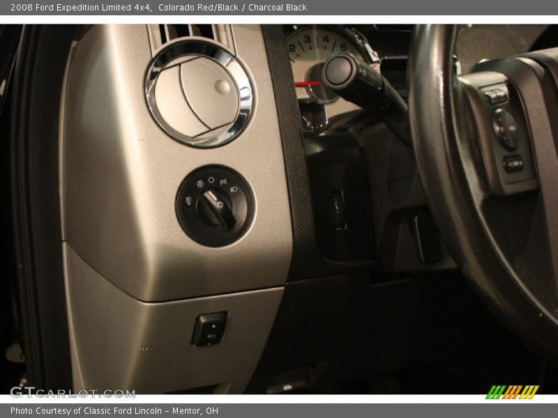Colorado Red/Black / Charcoal Black 2008 Ford Expedition Limited 4x4