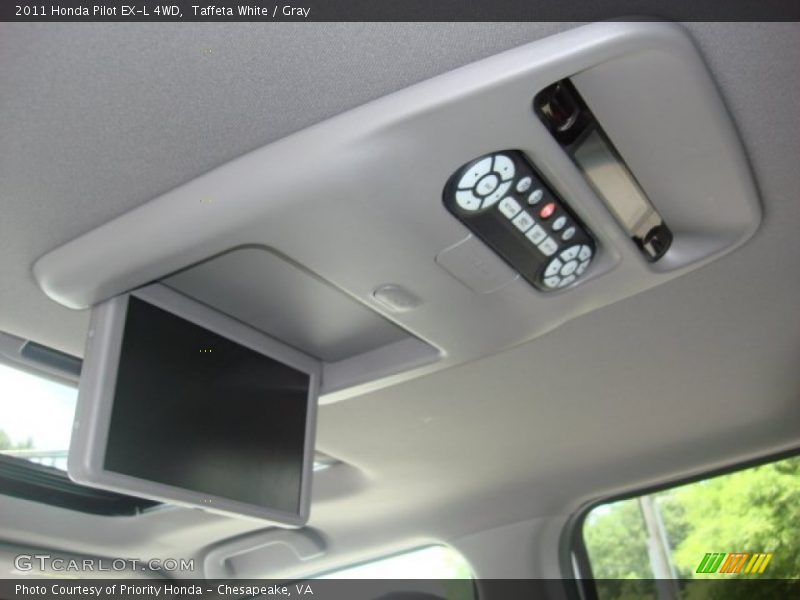 Taffeta White / Gray 2011 Honda Pilot EX-L 4WD