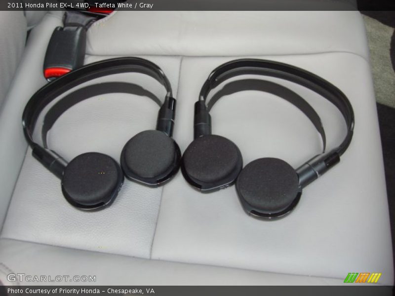 Taffeta White / Gray 2011 Honda Pilot EX-L 4WD