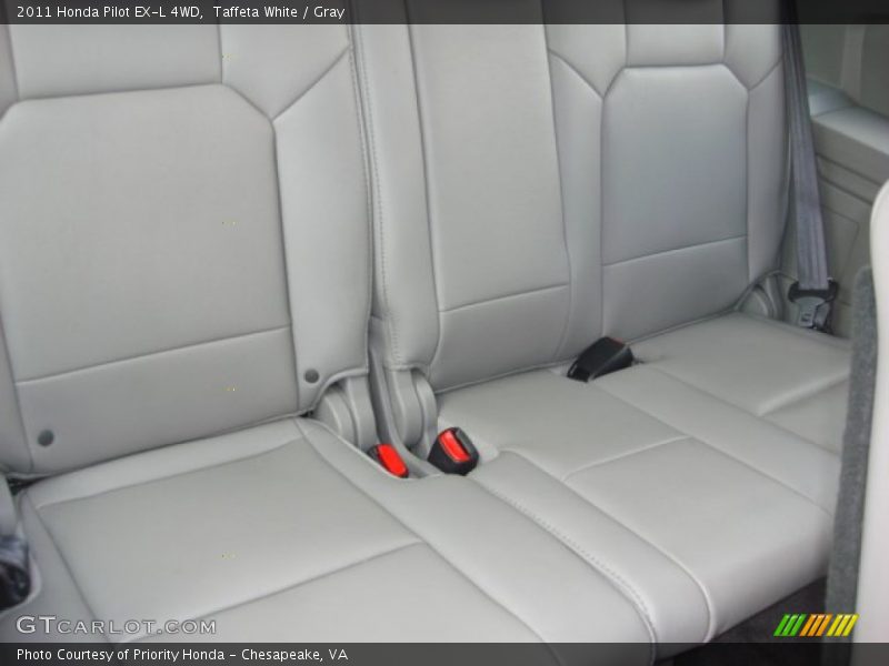 Taffeta White / Gray 2011 Honda Pilot EX-L 4WD