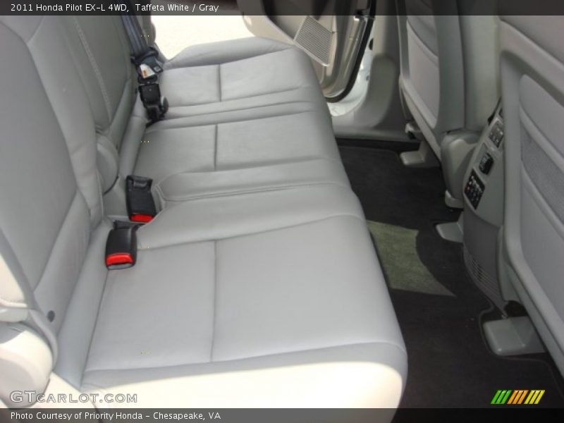 Taffeta White / Gray 2011 Honda Pilot EX-L 4WD