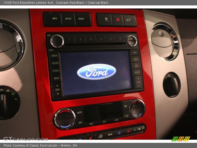 Colorado Red/Black / Charcoal Black 2008 Ford Expedition Limited 4x4