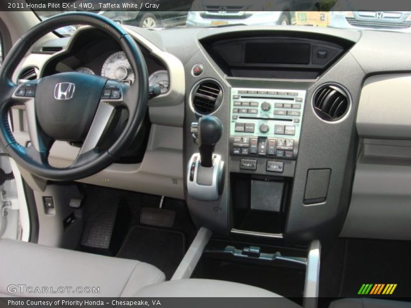 Taffeta White / Gray 2011 Honda Pilot EX-L 4WD