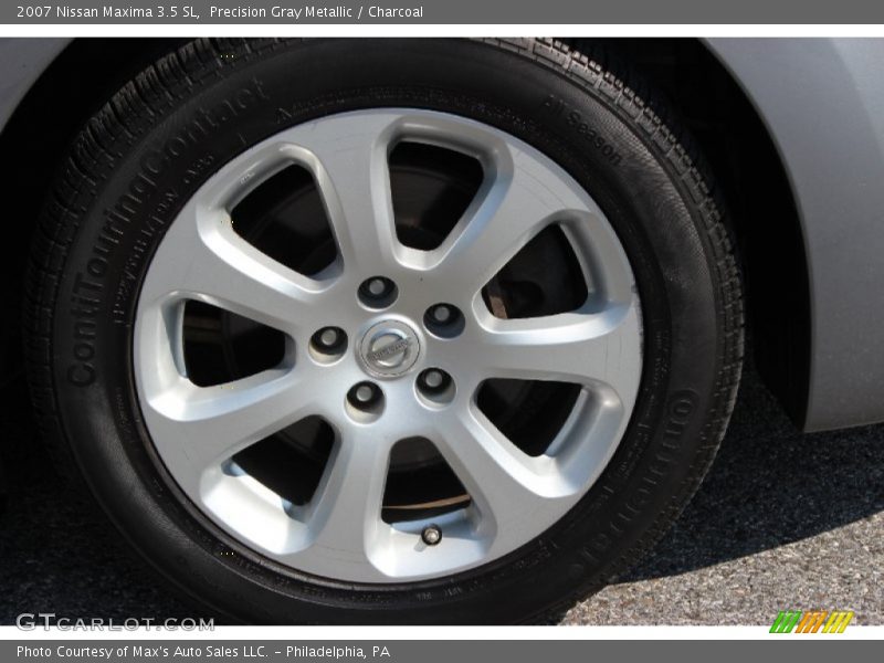Precision Gray Metallic / Charcoal 2007 Nissan Maxima 3.5 SL