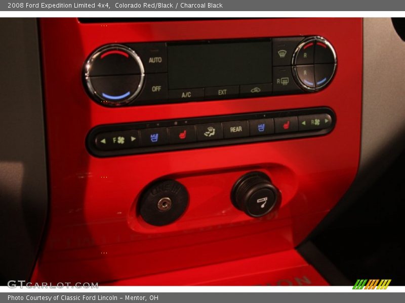 Colorado Red/Black / Charcoal Black 2008 Ford Expedition Limited 4x4