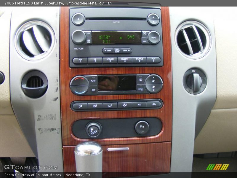 Smokestone Metallic / Tan 2006 Ford F150 Lariat SuperCrew