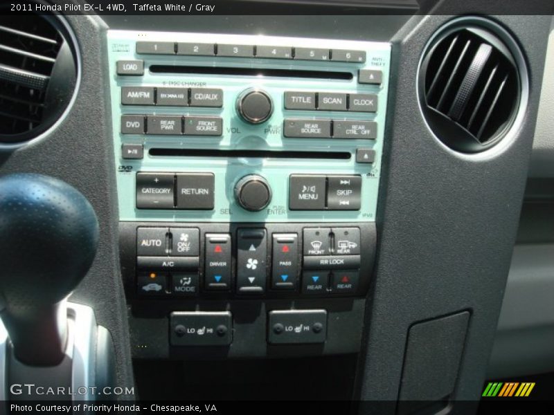 Taffeta White / Gray 2011 Honda Pilot EX-L 4WD