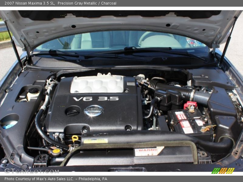 Precision Gray Metallic / Charcoal 2007 Nissan Maxima 3.5 SL