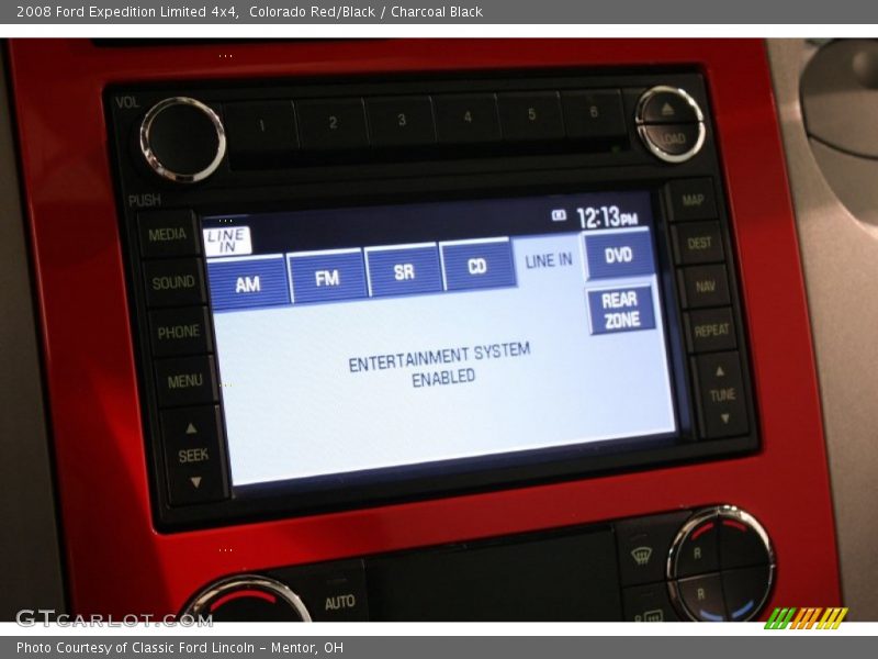 Colorado Red/Black / Charcoal Black 2008 Ford Expedition Limited 4x4