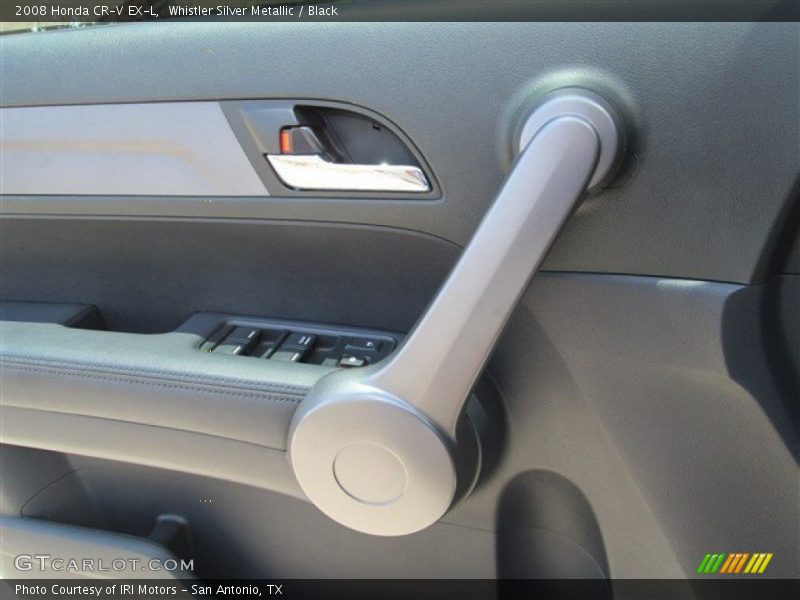 Whistler Silver Metallic / Black 2008 Honda CR-V EX-L