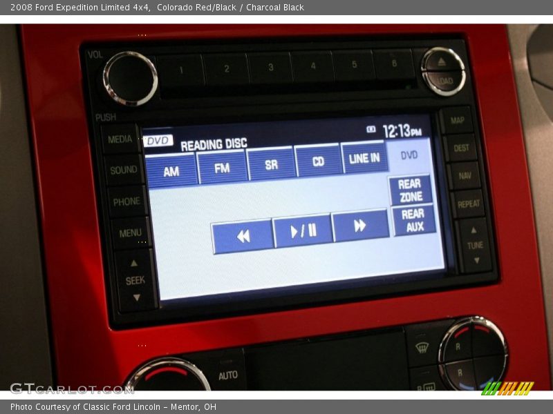 Colorado Red/Black / Charcoal Black 2008 Ford Expedition Limited 4x4