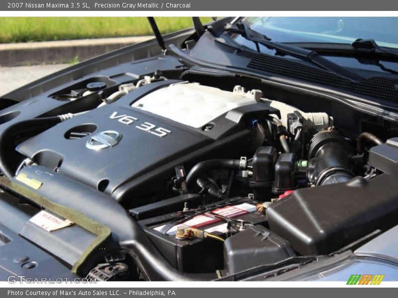 Precision Gray Metallic / Charcoal 2007 Nissan Maxima 3.5 SL