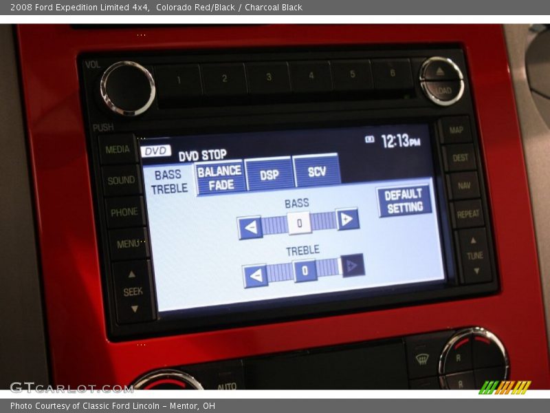 Colorado Red/Black / Charcoal Black 2008 Ford Expedition Limited 4x4