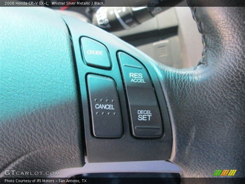 Whistler Silver Metallic / Black 2008 Honda CR-V EX-L