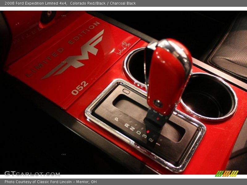 Colorado Red/Black / Charcoal Black 2008 Ford Expedition Limited 4x4