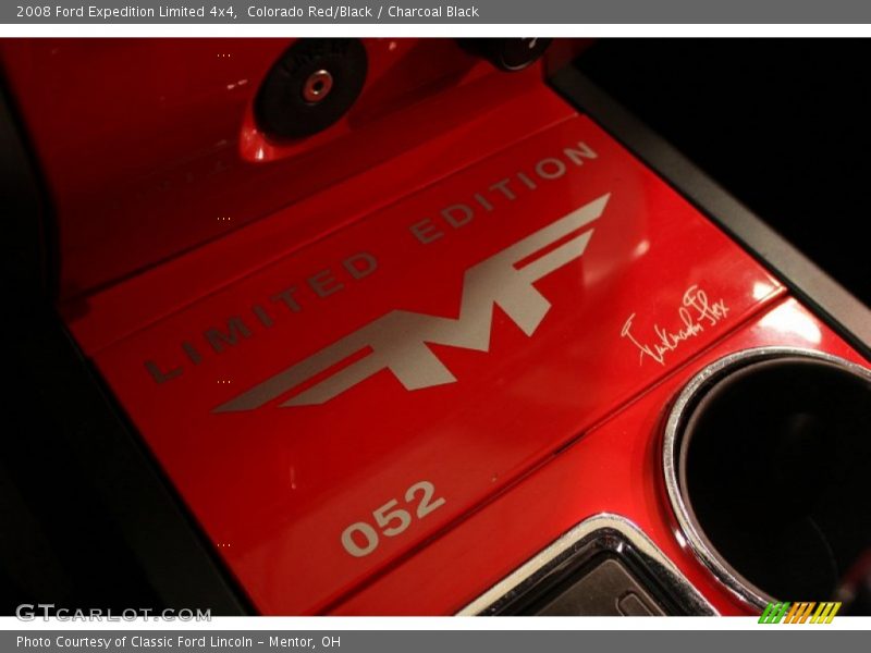 Colorado Red/Black / Charcoal Black 2008 Ford Expedition Limited 4x4