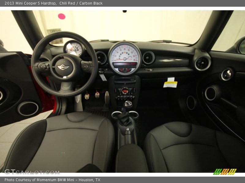Chili Red / Carbon Black 2013 Mini Cooper S Hardtop