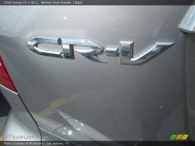 Whistler Silver Metallic / Black 2008 Honda CR-V EX-L