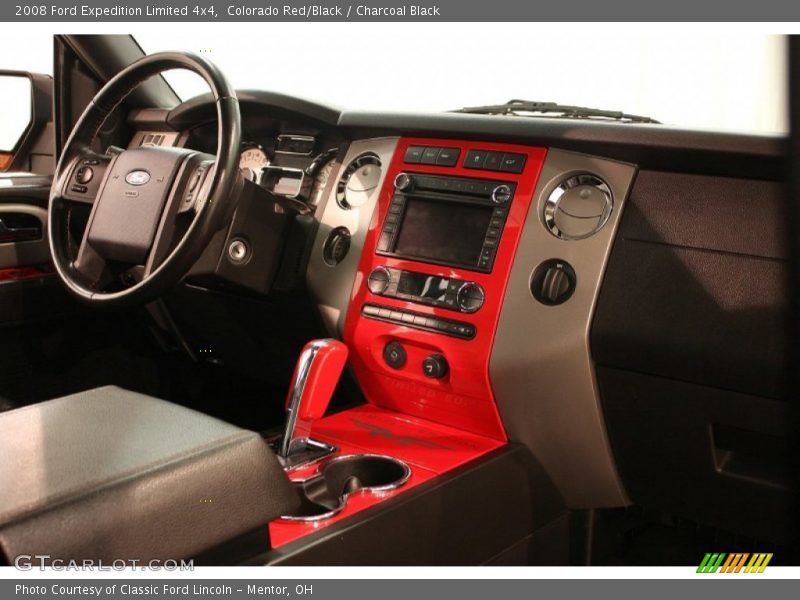 Colorado Red/Black / Charcoal Black 2008 Ford Expedition Limited 4x4