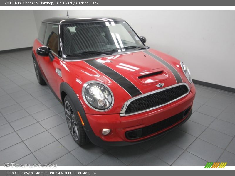 Chili Red / Carbon Black 2013 Mini Cooper S Hardtop