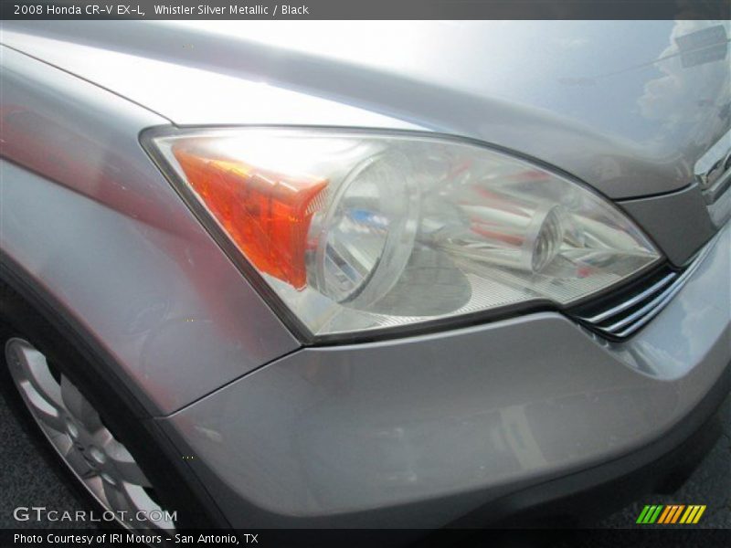 Whistler Silver Metallic / Black 2008 Honda CR-V EX-L