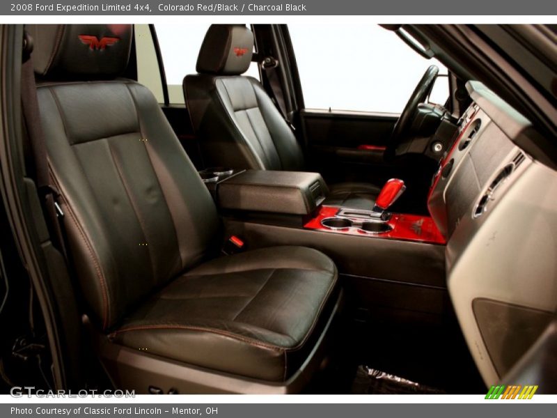 Colorado Red/Black / Charcoal Black 2008 Ford Expedition Limited 4x4