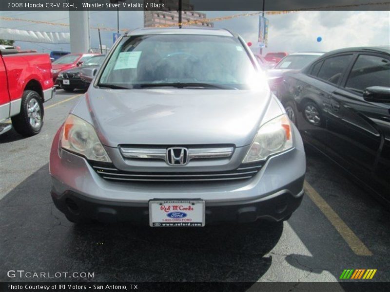 Whistler Silver Metallic / Black 2008 Honda CR-V EX-L