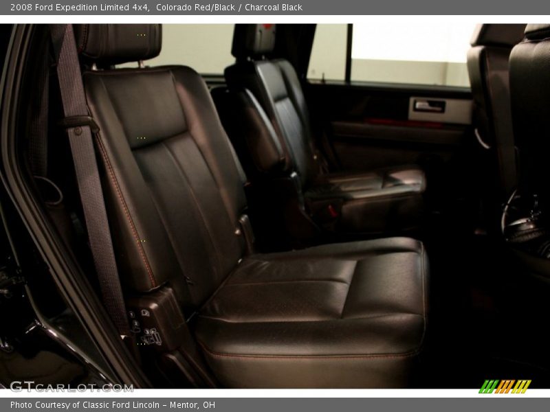 Colorado Red/Black / Charcoal Black 2008 Ford Expedition Limited 4x4
