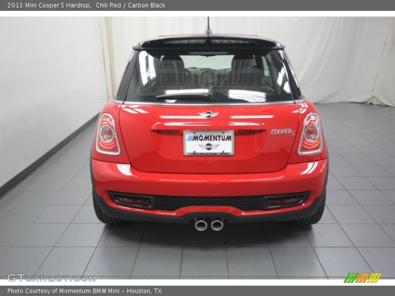 Chili Red / Carbon Black 2013 Mini Cooper S Hardtop