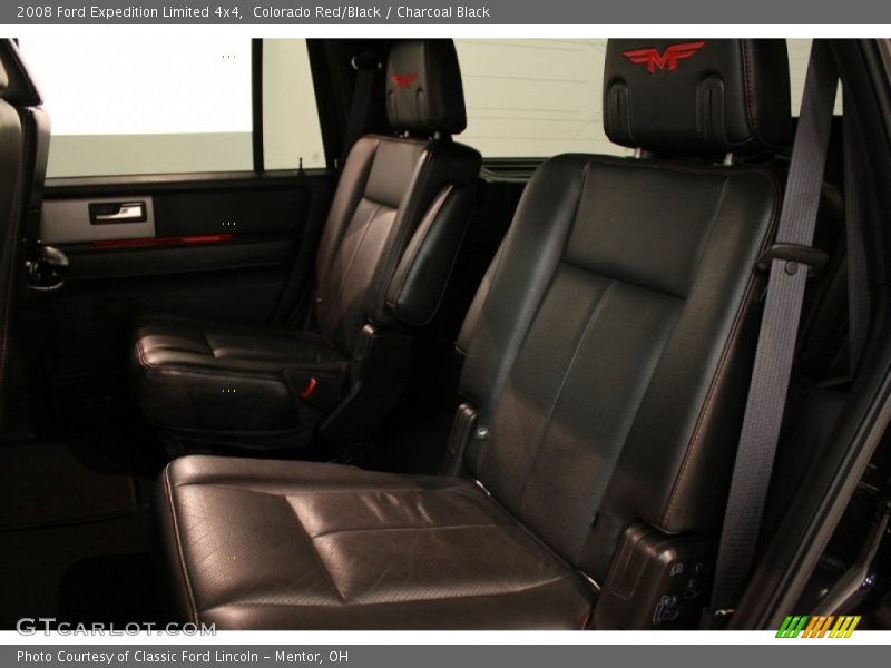 Colorado Red/Black / Charcoal Black 2008 Ford Expedition Limited 4x4