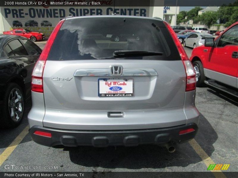 Whistler Silver Metallic / Black 2008 Honda CR-V EX-L