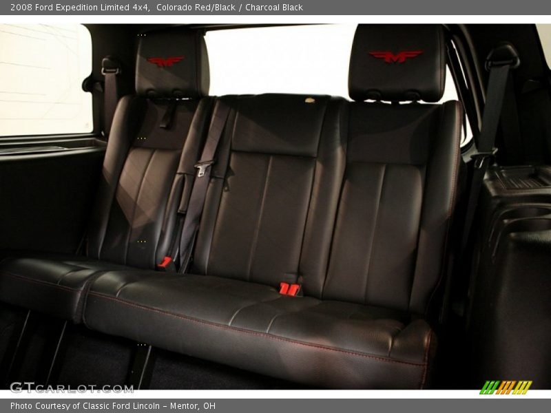 Colorado Red/Black / Charcoal Black 2008 Ford Expedition Limited 4x4