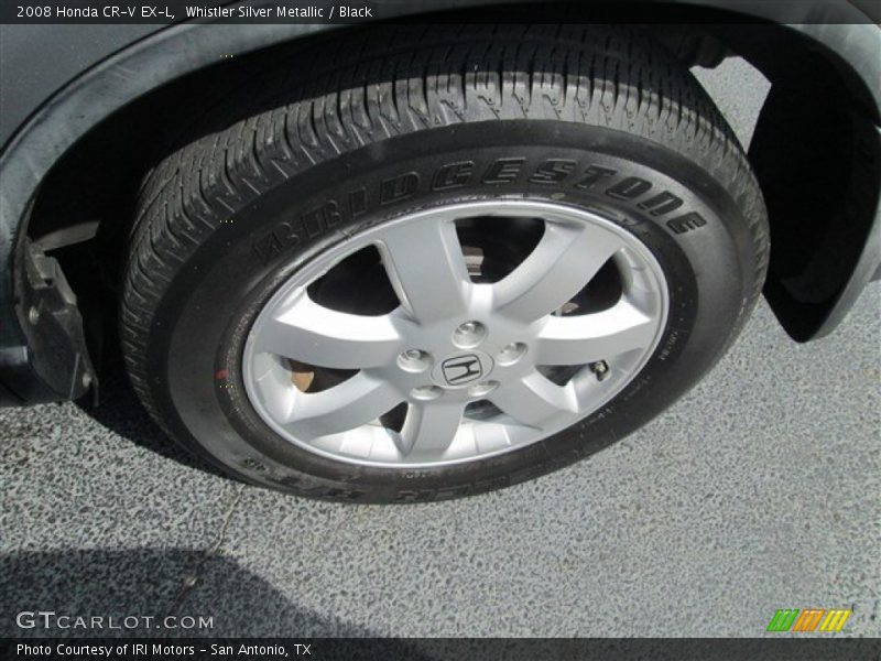 Whistler Silver Metallic / Black 2008 Honda CR-V EX-L