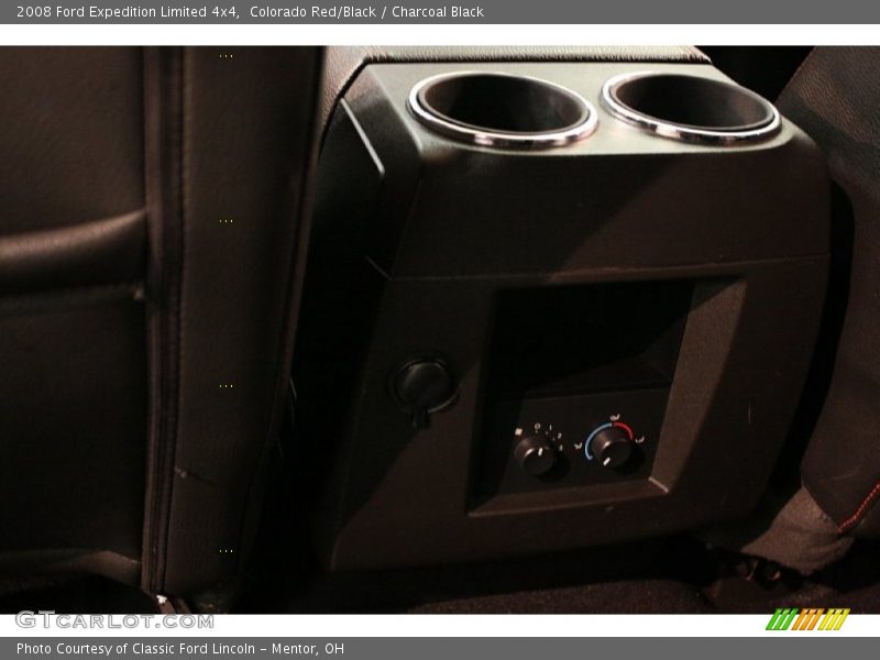 Colorado Red/Black / Charcoal Black 2008 Ford Expedition Limited 4x4