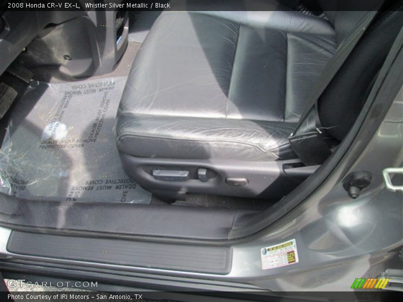 Whistler Silver Metallic / Black 2008 Honda CR-V EX-L