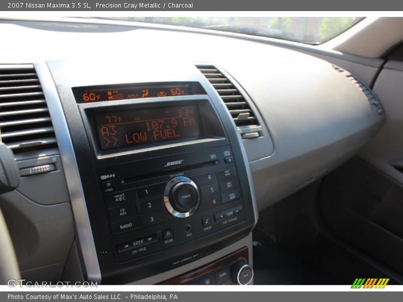 Precision Gray Metallic / Charcoal 2007 Nissan Maxima 3.5 SL