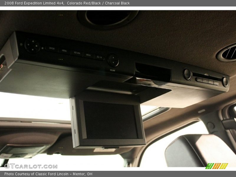 Colorado Red/Black / Charcoal Black 2008 Ford Expedition Limited 4x4