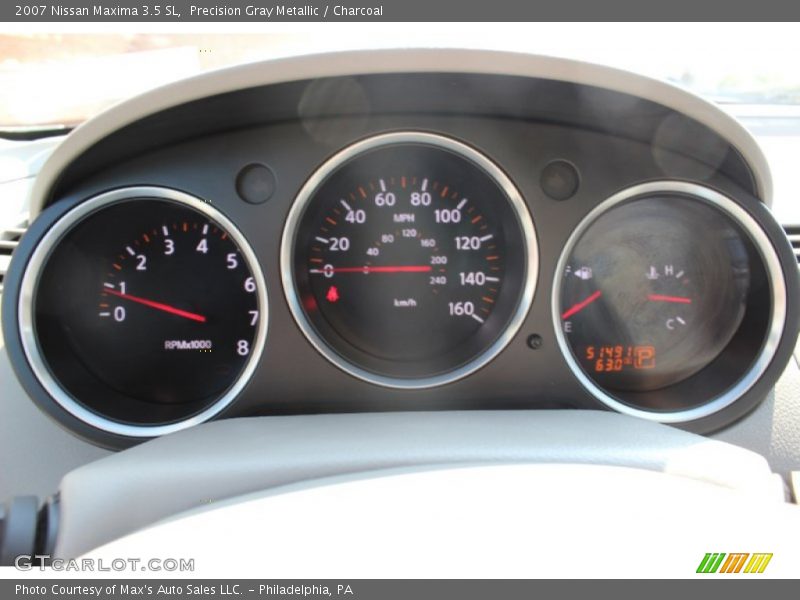 Precision Gray Metallic / Charcoal 2007 Nissan Maxima 3.5 SL