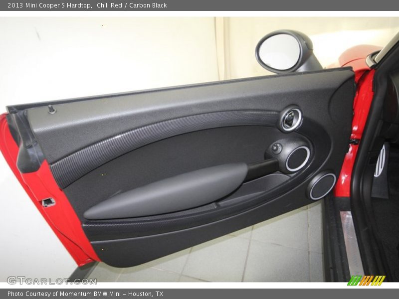 Chili Red / Carbon Black 2013 Mini Cooper S Hardtop