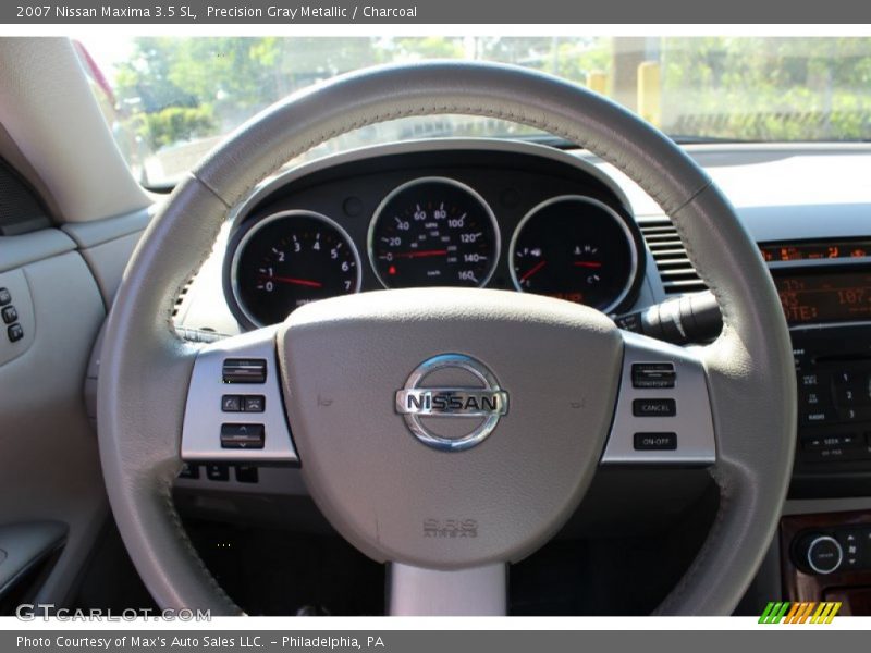 Precision Gray Metallic / Charcoal 2007 Nissan Maxima 3.5 SL
