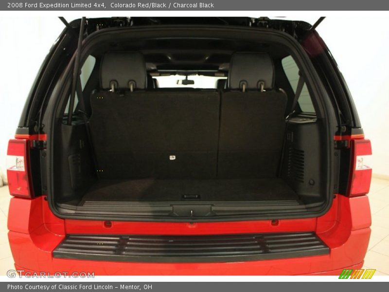Colorado Red/Black / Charcoal Black 2008 Ford Expedition Limited 4x4