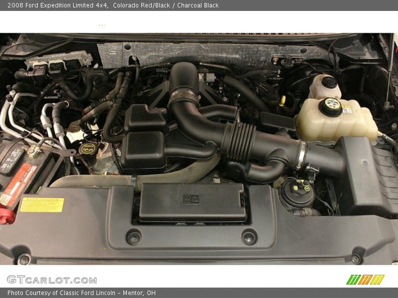 Colorado Red/Black / Charcoal Black 2008 Ford Expedition Limited 4x4