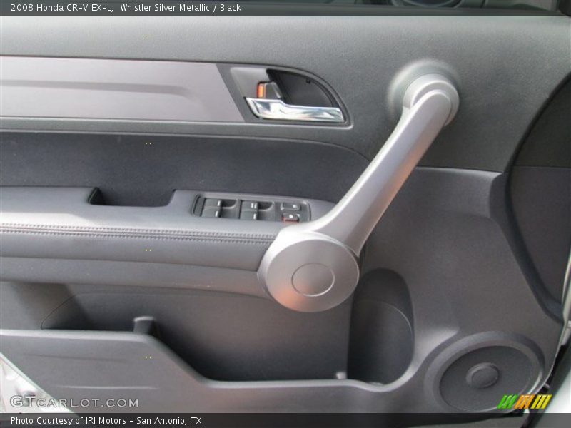 Whistler Silver Metallic / Black 2008 Honda CR-V EX-L