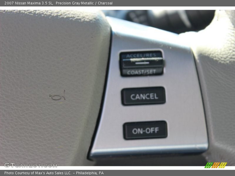 Precision Gray Metallic / Charcoal 2007 Nissan Maxima 3.5 SL