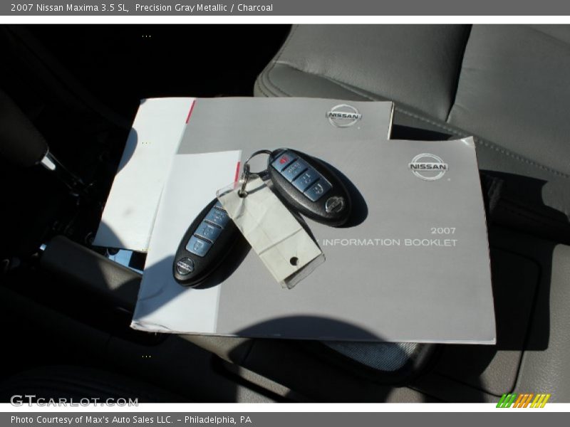 Precision Gray Metallic / Charcoal 2007 Nissan Maxima 3.5 SL
