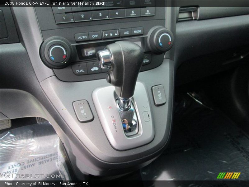 Whistler Silver Metallic / Black 2008 Honda CR-V EX-L