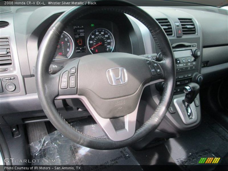 Whistler Silver Metallic / Black 2008 Honda CR-V EX-L